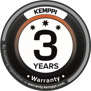 Kemppi 3v takuu