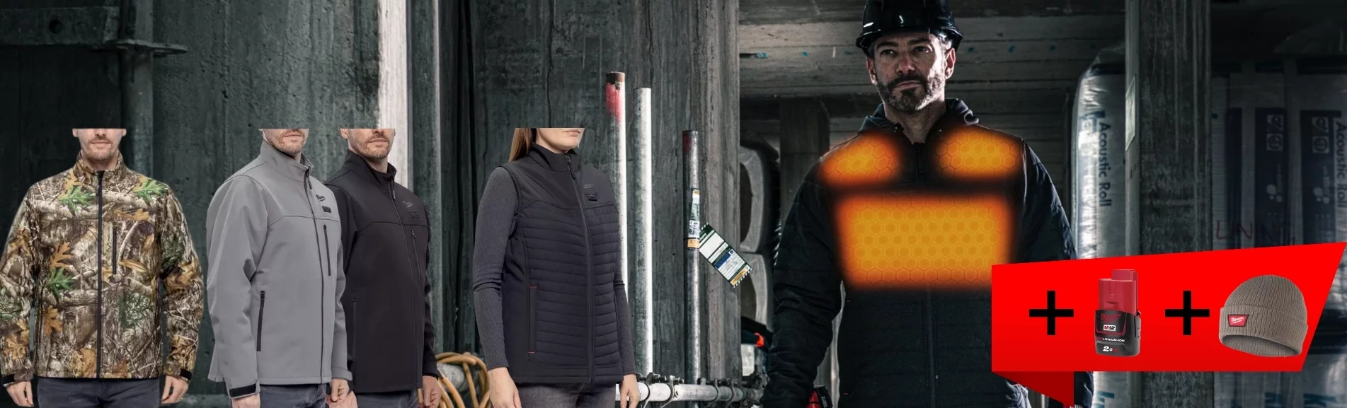 Milwaukee lämpötyövaatteet 198