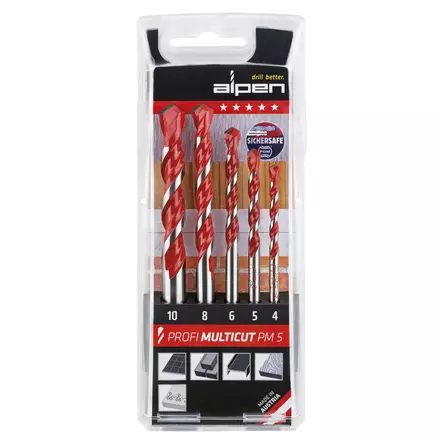 PORANTERÄSARJA 4-10MM 5-OS MULTICUT - Teräsarjat - AL100705100 - 1