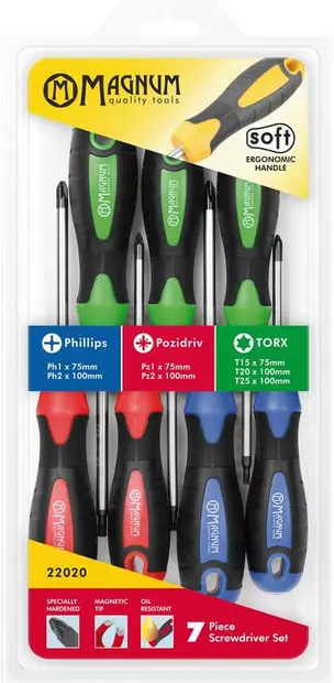 RUUVITALTTASARJA PH/PZ/TORX 7-OS - Sarjat - 22020 - 1