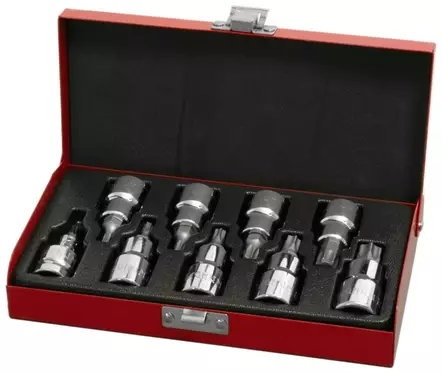 TORX-KÄRKIHYLSYSARJA 1/2" T20-T60 - Hylsysarjat - 14600 - 1