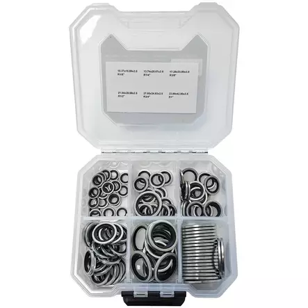 USIT LAJITELMA G1/8"-G1" 120KPL - Korjaamotyökalut - HTLG120 - 1