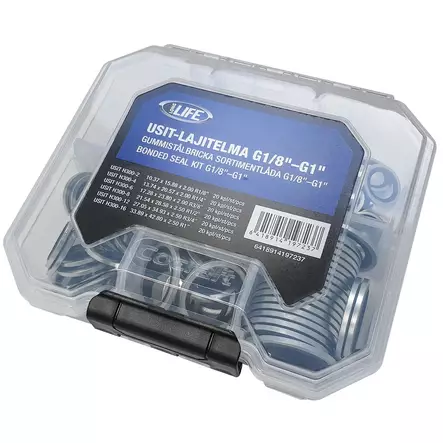 USIT LAJITELMA G1/8"-G1" 120KPL - Korjaamotyökalut - HTLG120 - 2