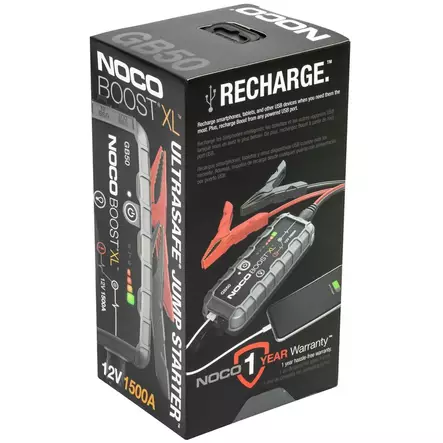 Apukäynnistin / Varavirtalähde 1500 A BOOST XL 12V GB50 - Laturit ja boosterit - GB50 - 2