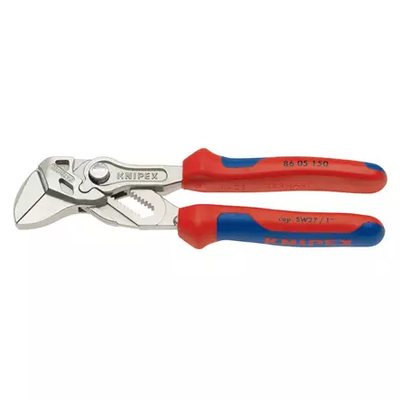 KNIPEX SIIRTOLEUKAPIHTI 250MM SILEÄLEUKAINEN, 2-K - Yleis- ja siirtoleukapihdit - 8605250 - 1