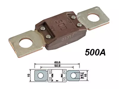 SULAKE MEGA 500A RUSKEA - Liittimet - 0601600 - 1