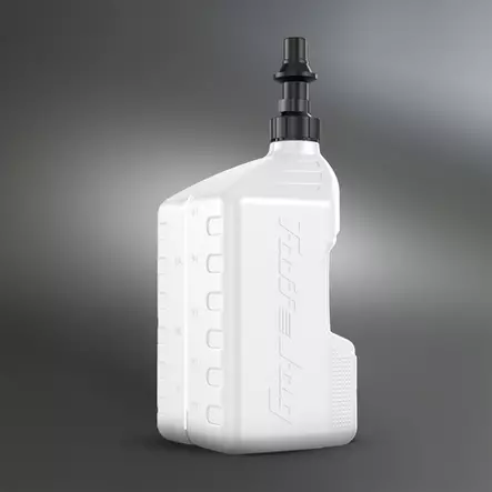 Tuff Jug kanisteri 20l valkoinen, mustalla Ripper korkilla - Polttoainekanisterit ja kannut - 981-5020-100 - 2