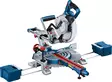 BOSCH AKKUJIIRISAHA GCM 18V-216 D SOLO - Akkusirkkelit - 0601B51000 - 2
