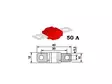 SULAKE MIDI 50A MUSTA - Liittimet - 0602050 - 1