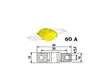 SULAKE MIDI 60A KELTAINEN - Liittimet - 0602060 - 1