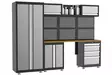 XL-Tools Kalustekokonaisuus L2600,K1830,S460MM - Varastohyllyt ja lokerot - 291-XL060410 - 1
