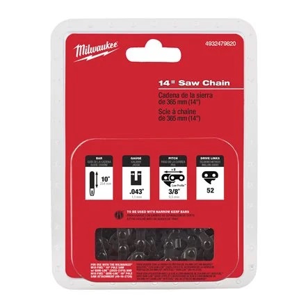 14" TERÄKETJUT M18 FCHS35 -MALLILLE - Varusteet ja tarvikkeet - MW479820 - 1