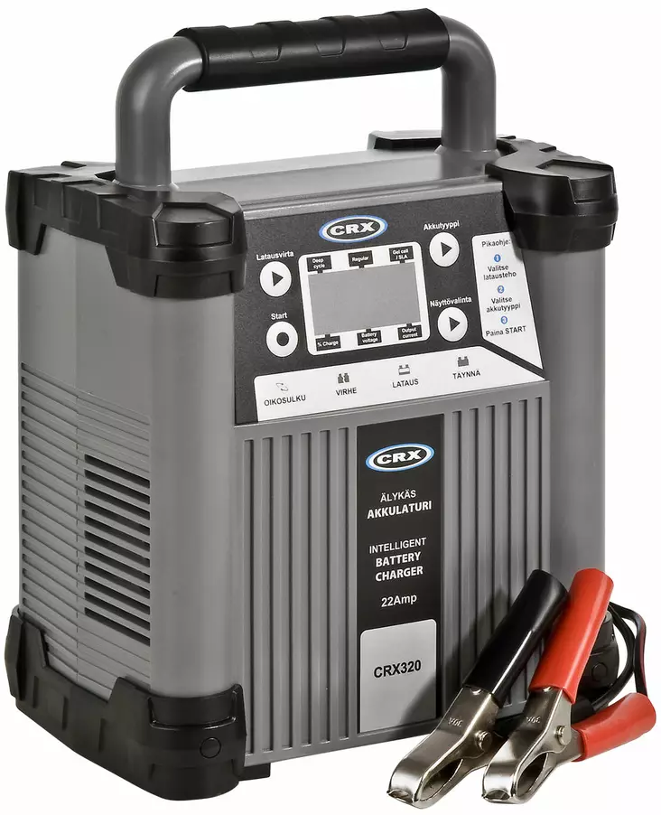 AKKULATURI 12V 2/10/15A ÄLYKÄS - Laturit ja boosterit - CRX320 - 1