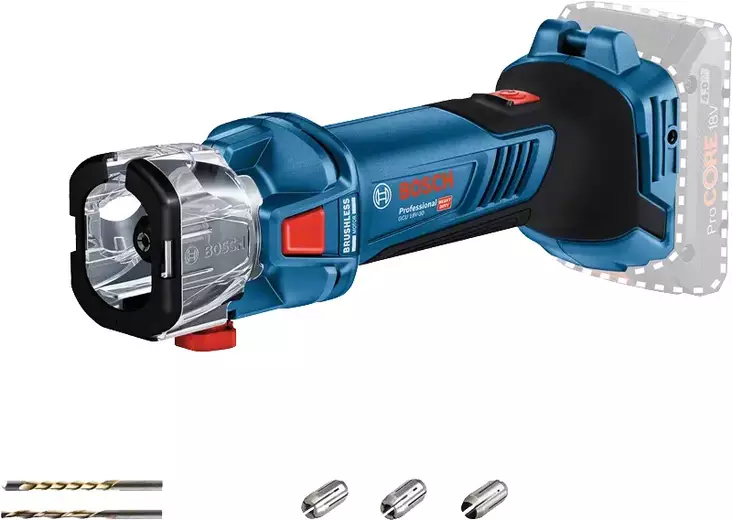 BOSCH KIPSILEVYLEIKKURI GCU 18V-30 runko - Akkuerikoistyökalut - 06019K8000 - 1