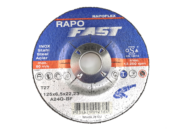 HIOMALAIKKA T27-125X6,5X22 A24 Q-BF FAST - Hiomalaikat - 125280 - 1