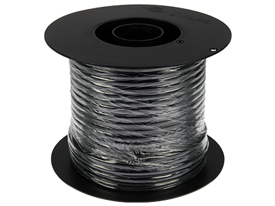 JOHTO 2X2,5 MUSTA LITTEÄ ICC 1M - Sähköjohdot - 02314730 - 1