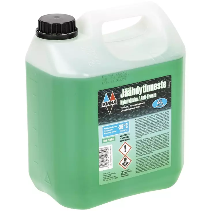 JÄÄHDYTINNESTE 4L 100% BS6580 - Tekniset kemikaalit - WK004100 - 1