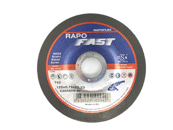 KATKAISULAIKKA T42-125X0,75X22 A60 S-BF FAST - Katkaisulaikat - 114270 - 1