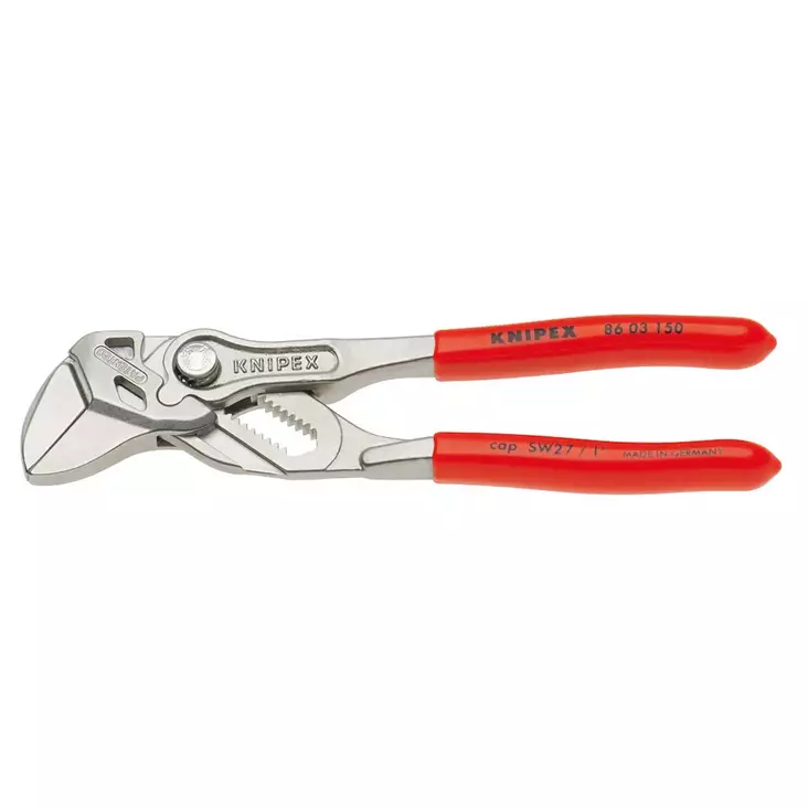 KNIPEX SIIRTOLEUKAPIHTI 180MM SILEÄLEUKA - Yleis- ja siirtoleukapihdit - 8603180 - 1