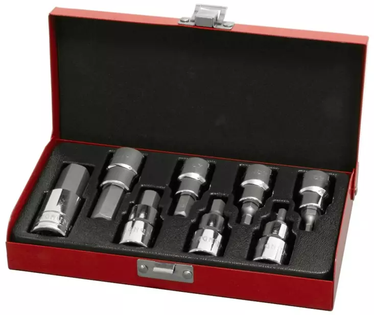 KUUSIOKOLO-KÄRKIHYLSYSARJA 1/2" 4-17MM - Hylsysarjat - 14400 - 1