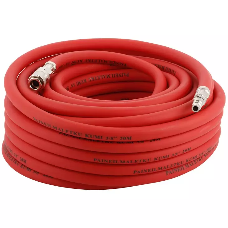 PAINEILMALETKU 3/8" / 20M LIITTIM. KUMI - Letkut ja tarvikkeet - AWD3820 - 1