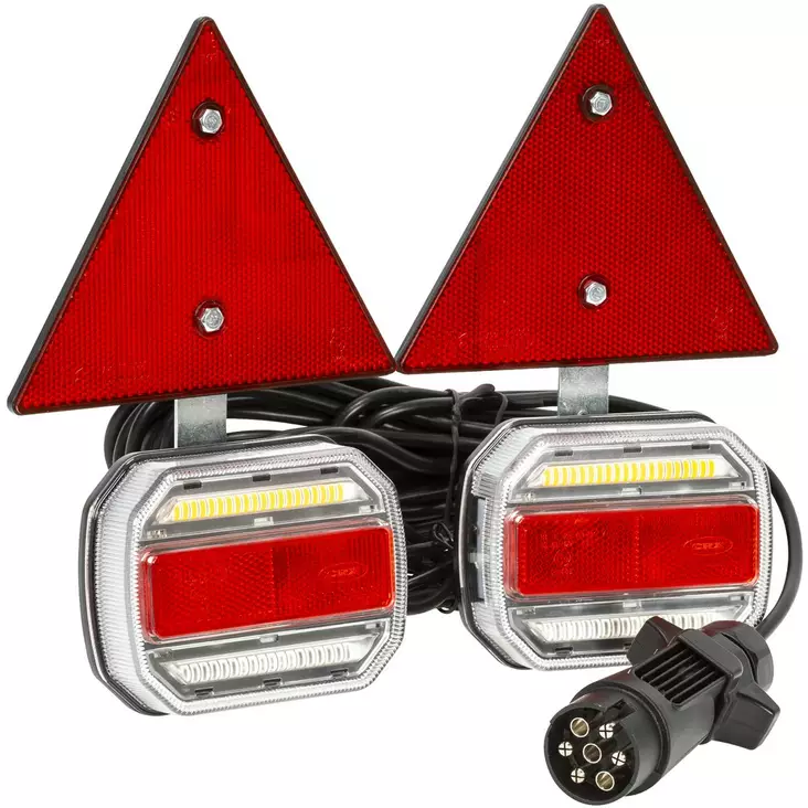 PERÄVAUNUN LED VALOSARJA CANBUS 10,5M 12V MAGNEETI - Peräkärryn valot - ST860030 - 1