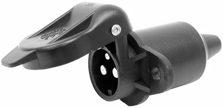 PISTORASIA 3-NAPAINEN TRAKTORIIN - Peräkärryn pistokkeet - ST034100 - 2