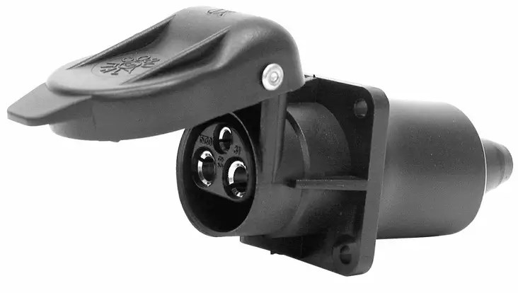 PISTORASIA 3-NAPAINEN TRAKTORIIN - Peräkärryn pistokkeet - ST038100 - 2