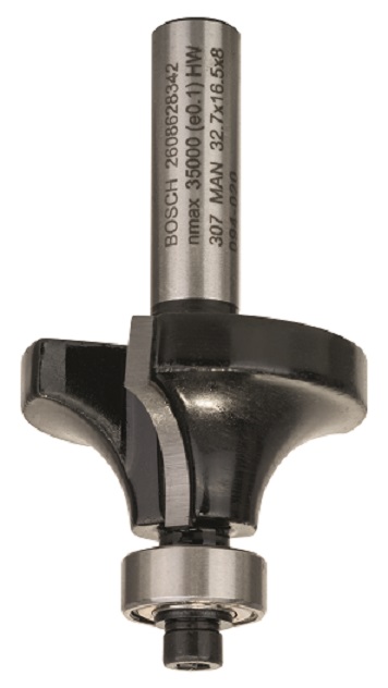 PYÖRISTYSJYRSIN 8 MM HM 14/6 MM - Yläjyrsimen terät - 2608628340 - 1