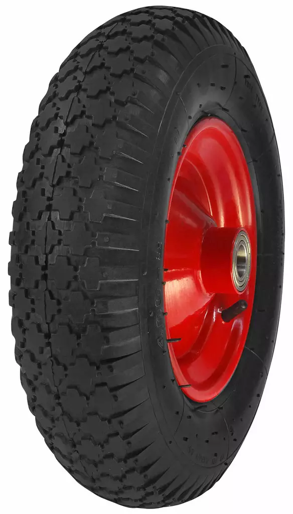 PYÖRÄ 4.00X8/4 MET/KUULAL. TÄYDELLINEN - Ilmakumirenkaat - XPR400100 - 1