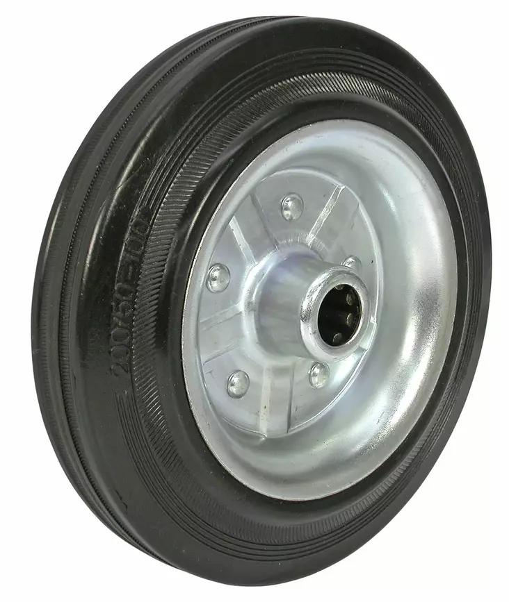 PYÖRÄ IRTO 200X50MM METALLIKESK. MUSTA - Vaunu- ja kalusterenkaat - XPU20050 - 1