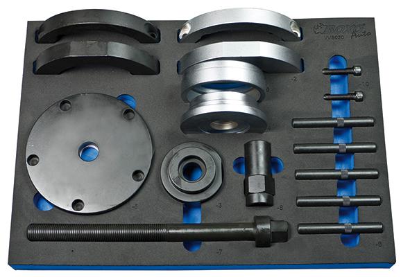 PYÖRÄNLAAKERINULOSVETO/ASENNUSSARJA 85MM - Moduulit työkaluvaunuihin - 291-BS020 - 1