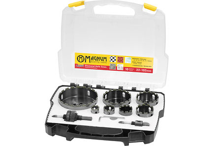 REIKÄSAHASRJ. TIMANTTI 22-105MM - Reikäsahat - 47310 - 1