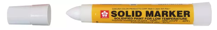 SAKURA SOLID MARKER VALKOINEN - Merkintäkynät ja maalit - XSC-T-50 - 1