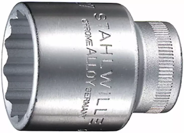 STAHLWILLE 1/2" HYLSY LYHYT 12-KULMAINEN - Hylsyt- ja hylsysarjat - 5010 - 1