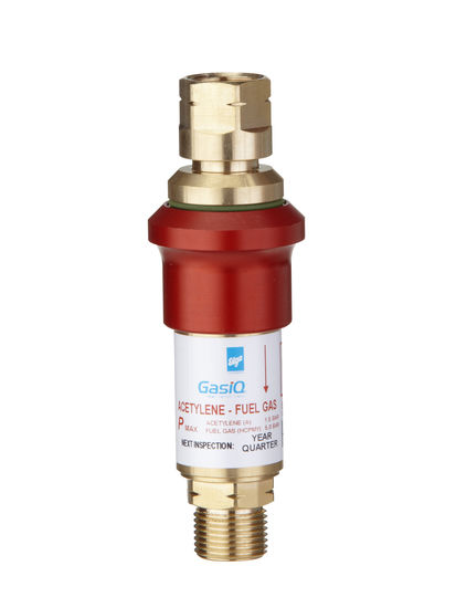 TAKAISKUSUOJA SAFE-X 1000 OX G3/8 ASET/PROP - Kaasuhitsaus - 3005-1000 - 1