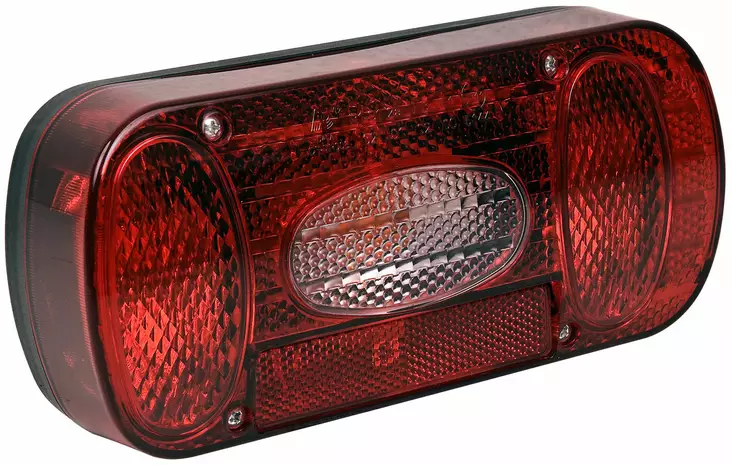 TAKAVALO 5-TOIMINEN SUMUVALOLLA JA HEIJASTIMELLA - Peräkärryn valot - ST100600 - 1