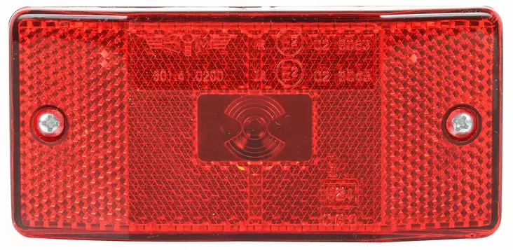 ÄÄRIVALO PUNAINEN 114X54MM - Peräkärryn valot - ST100390 - 1