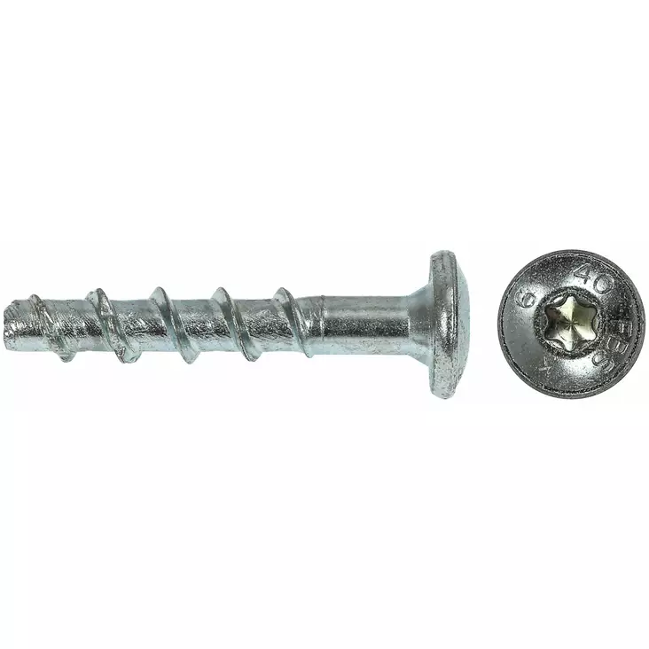 Betoniruuvi 6X60 FBS2 100kpl Kupu - Kevytbetoniruuvit - FIS076070 - 1