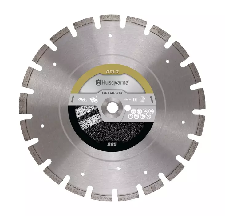 Husqvarna ELITE-CUT™ S85 Timanttilaikka 400mm, 25,4/20mm - Timanttilaikat - 536503630 - 1