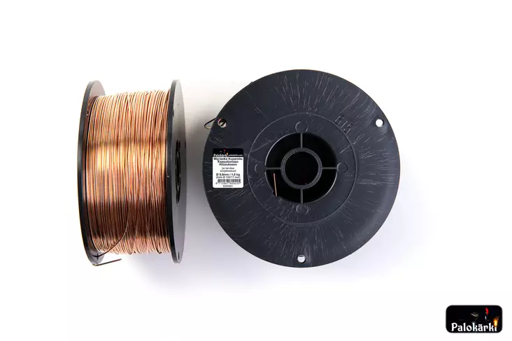 KAASUTON MIG-LANKA 0,9MM 1,0KG KUPAROITU - Hitsauslangat - OM900100 - 1