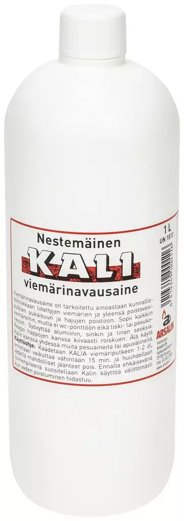 KALI VIEMÄRINAVAUSAINE 1L NESTEMÄINEN - Tekniset kemikaalit - KALI1000 - 1