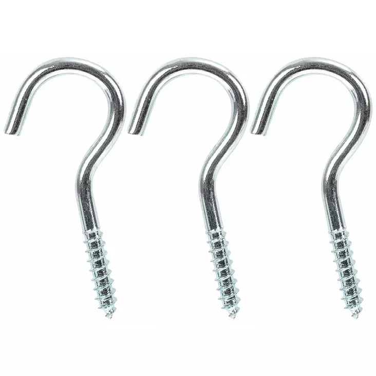 Kattokoukku 70mm 3kpl - Työkaluseinät ja koukut - FIX1280 - 1