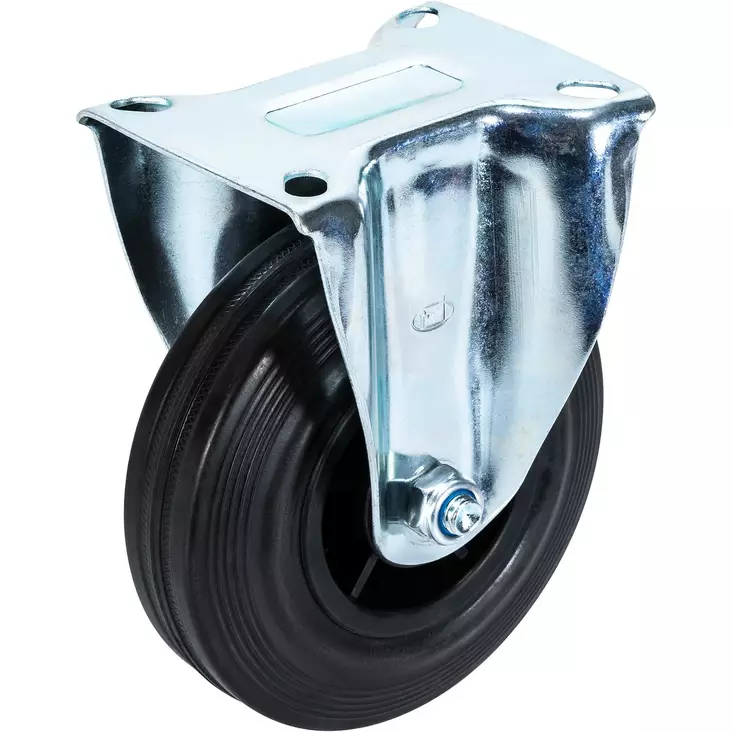 Kiintopyörä 80mm Musta - Vaunu- ja kalusterenkaat - X0081900 - 1