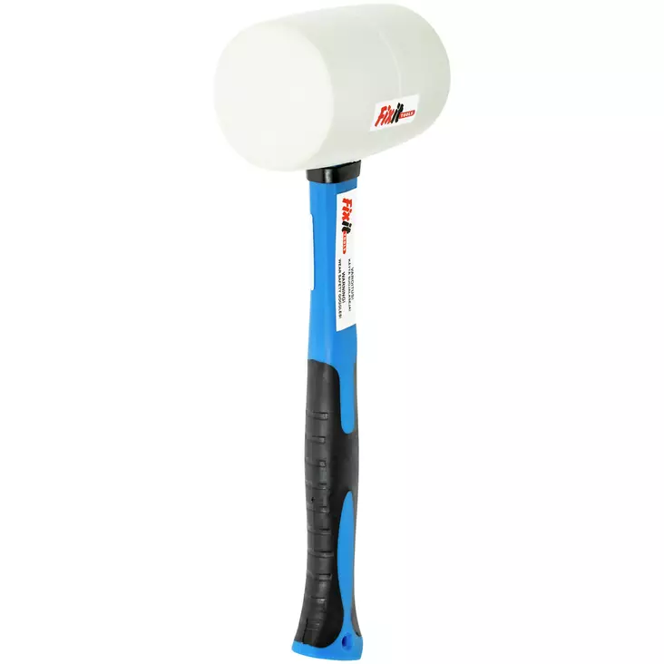 Kumivasara 75mm Harmaa Lasikuituvarsi - Vasarat, lekat ja kirveet - TK1360 - 1