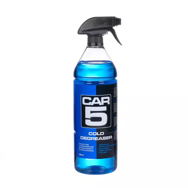 Liuotinpesuaine CAR5 Cold Degreaser, 1000ml - Autonhoitotuotteet - HS12143-10580 - 1