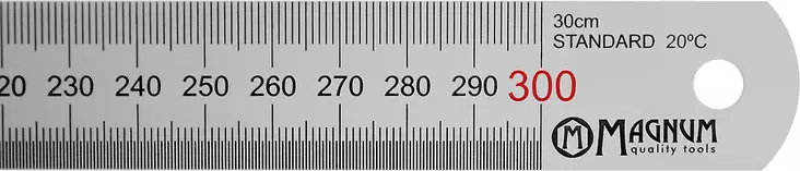 MAGNUM TERÄSVIIVAIN 600 MM - Mitat ja vesivaa'at - 51060 - 1