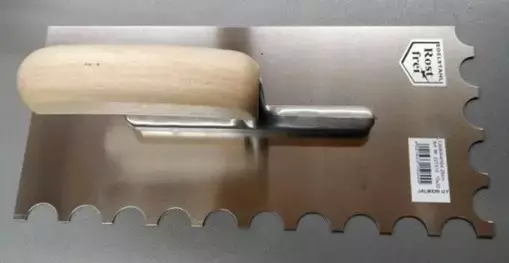 Makkara -Laastikampa 28X13 CM :10X20, Rs - Muuraus, maalaus ja laatoitus - 221510 - 1