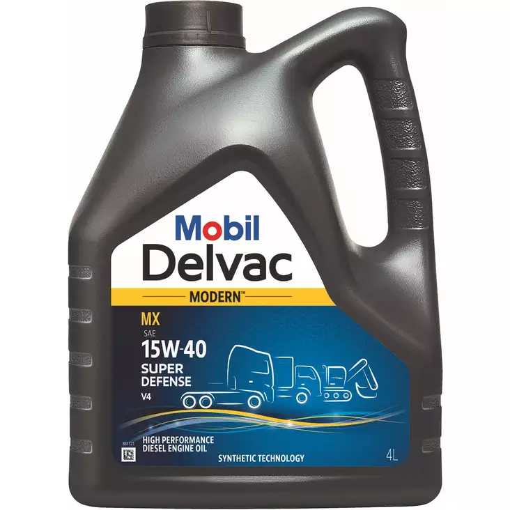 MOBIL DELVAC MX 15W-40 4L - Öljyt - MB148370 - 2