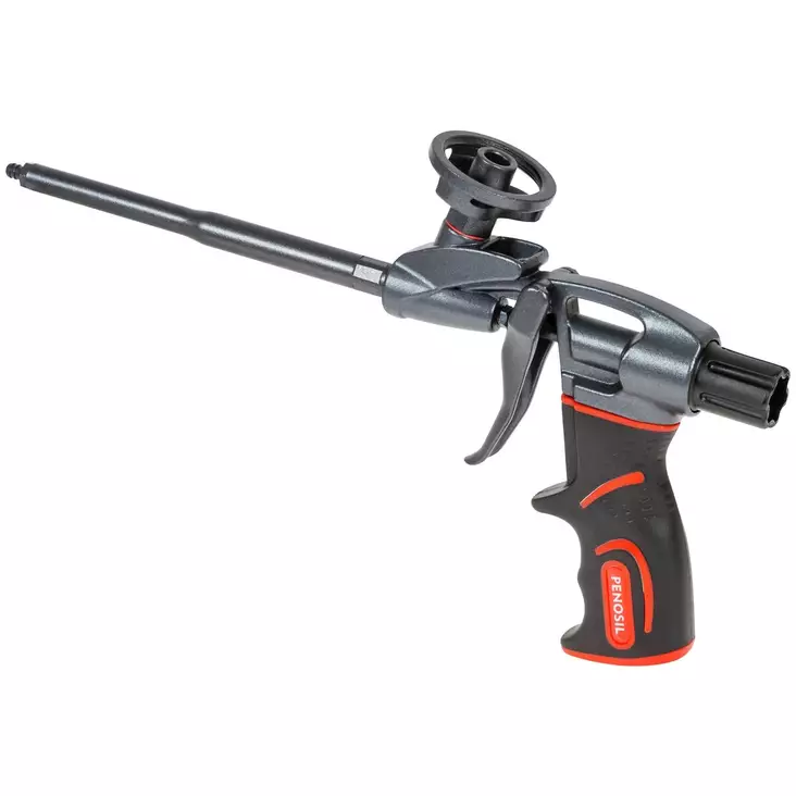 Pu Vaahtopistooli Metalli Sis Suut. - Rakennuskemikaalit - PEN140 - 1